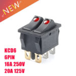 Выключатель KCD6 16A двойной