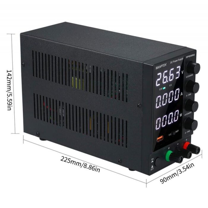 DPS305U 0-30V 0-5A WANPTEK Лабораторный блок питания — изображение 2
