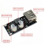 HW-298 USB-Модуль Быстрой Зарядки QC3.0 (6–32 В → 5–12 В)