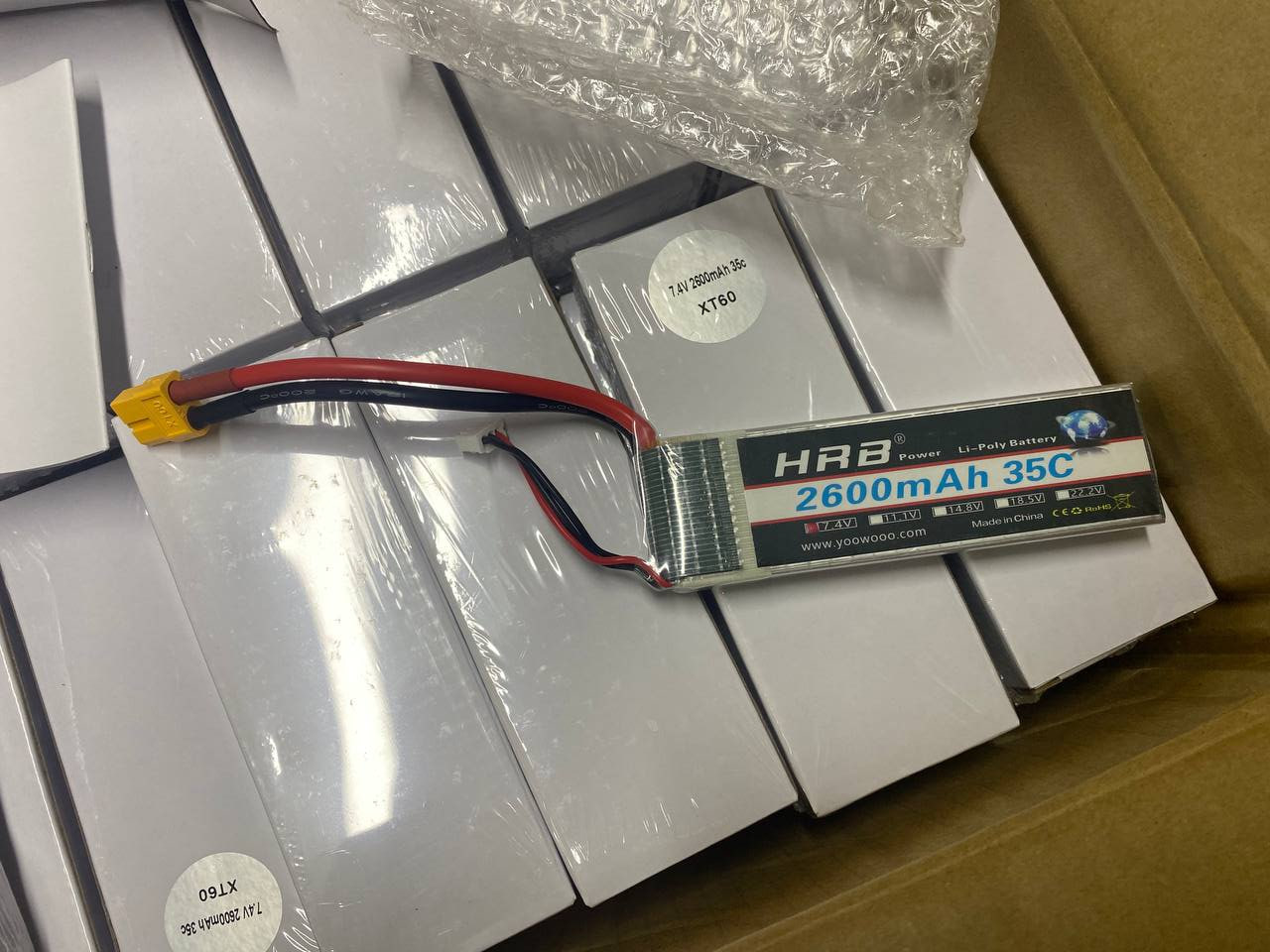 LiPo Аккумулятор 7,4V 2600mAh 2S 35C XT60 — Microelectronica | Магазин ...