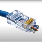 RJ45  CAT6, сквозной коннектор разъем