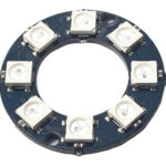 Круг с RGB светодиодами WS2812 8bit