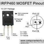 IRFP460, N-MOSFET, 500V, 20A, 250W, TO247.