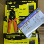 TU-C6-6 TNI-U 23-10AWG Обжимник для обжима трубчатых наконечников 0.25-6mm² с наконечниками в комплекте