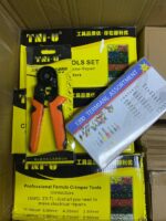 TU-C6-6 TNI-U 23-10AWG Обжимник для обжима трубчатых наконечников 0.25-6mm² с наконечниками в комплекте