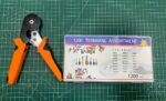 TU-C6-6 TNI-U 23-10AWG Обжимник для обжима трубчатых наконечников 0.25-6mm² с наконечниками в комплекте — изображение 2