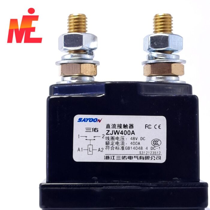 Контактор постоянного тока ZJW400A DC48V — изображение 2