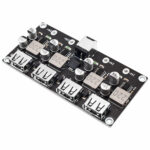 AJ-27-4L Понижающий модуль зарядого устр. DC-DC 6-32V на 4 USB QC 2.0, 3.0