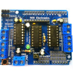 L293D motor shield Управления  двигателя постоянного тока