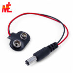 Разъем колодка для батарейки крона 9V с коннектором DC5.5мм