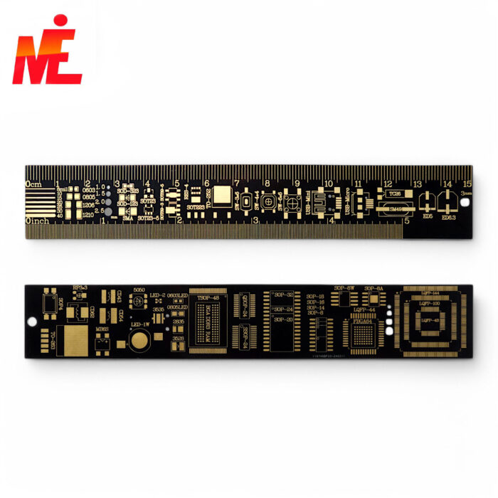 Линейка электронщика 15см V2 one pcb to ruler — изображение 2