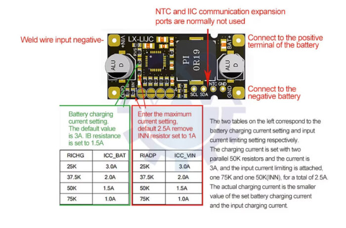 Модуль зарядки литиевых батарей 1-4S 3A 40W — изображение 4