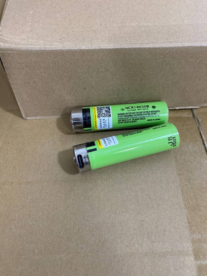 LiitoKala 18650 3.7V 3400mAh MH12210 Аккумулятор с Type-C портом для зарядки — изображение 2
