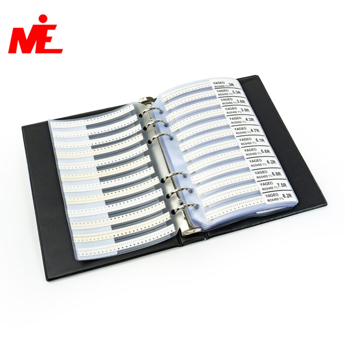 Sample-Книжный набор Резисторов 0402 1% SMD 170x50 8500шт — изображение 2