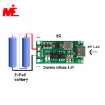 2S1A Зарядное устройство DDTCCRUB Type-C для Li-ion LiPo аккумуляторов — изображение 2